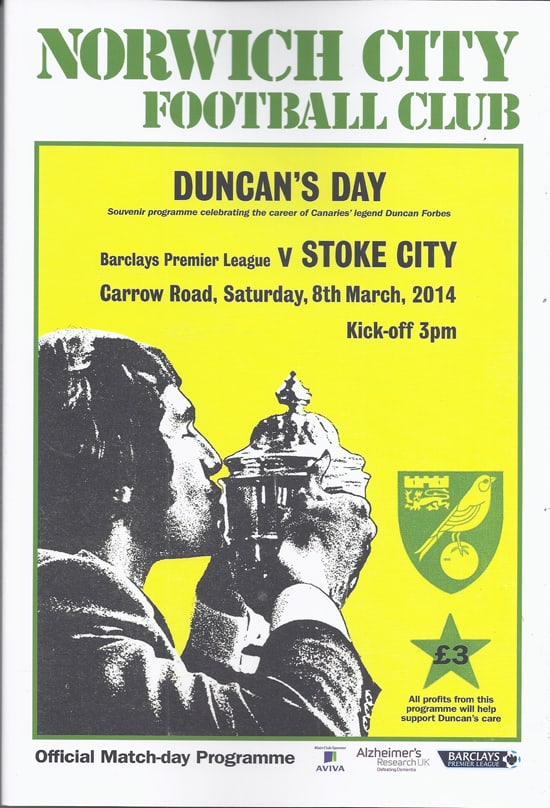 Norwich City FC v Stoke City FC